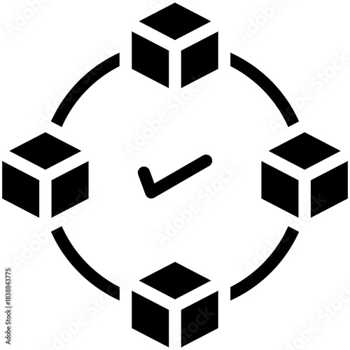 Blockchain Compliance Icon