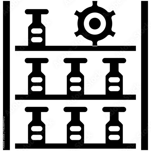 Stock Management Icon