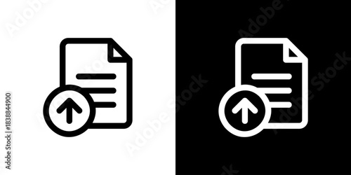 書類アップロードのアイコン