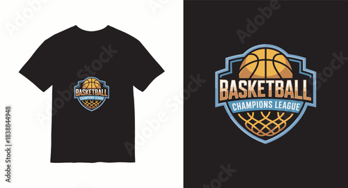 Graffiti basketball vector t-shirt design