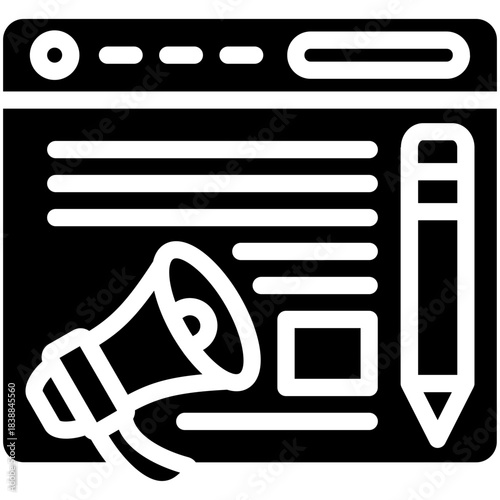 Content Marketing Icon