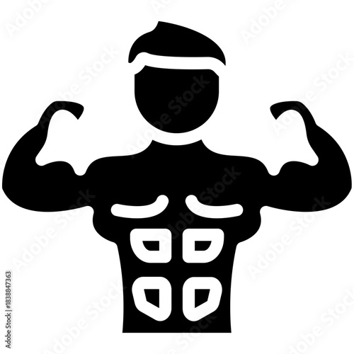 Strong Man Icon