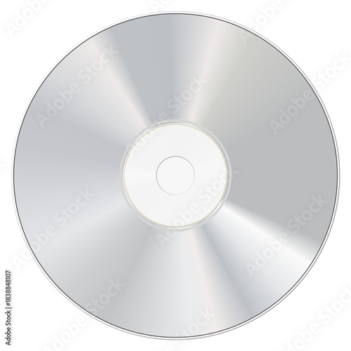 Laser Media Mockup CD