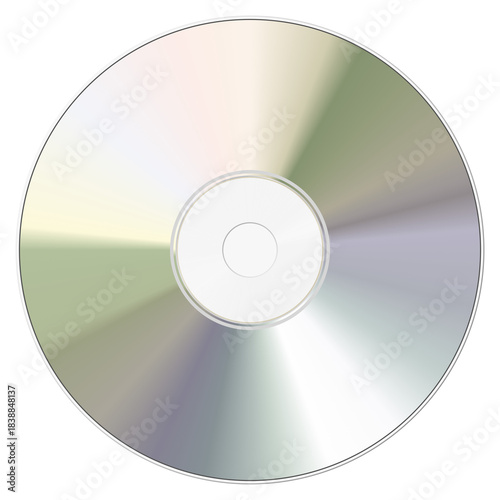 Laser Media Mockup CD