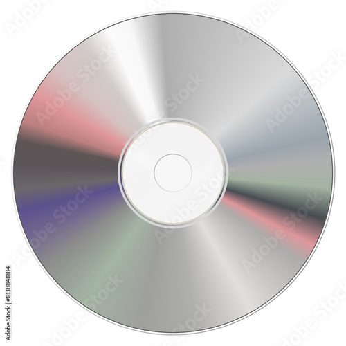 Laser Media Mockup CD