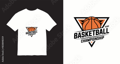 Graffiti basketball vector t-shirt design