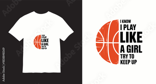 Graffiti basketball vector t-shirt design