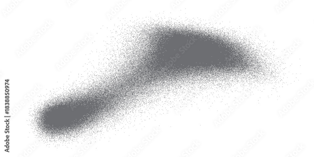 Fototapeta premium architecture Black stippled flowing line background. Grunge noise dot work wallpaper for banner, poster, brochure. architecture