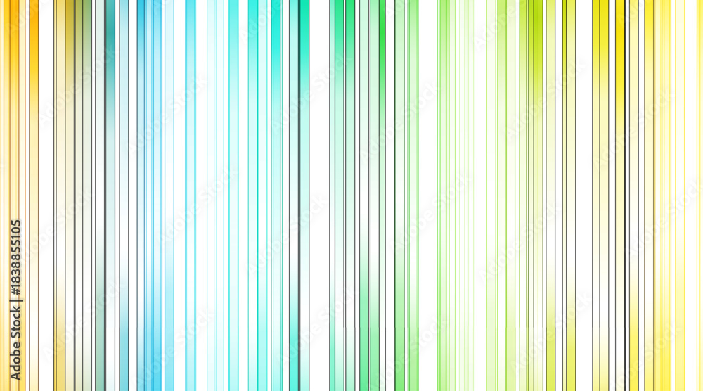 Obraz premium Colorful minimal ribbed stripes abstract geometric background. Vector graphic design