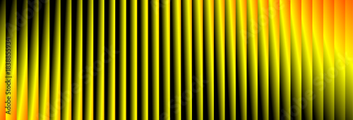 Vibrant Frequency Pattern black, Orange and Yellow Energy | Digital Soundwave Intense Spectral Display