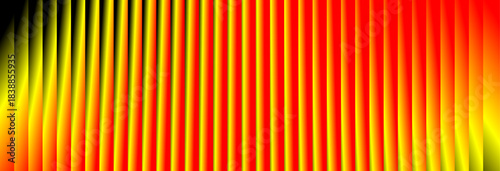 Vibrant Frequency Pattern: Orange and Yellow Energy
​Digital Soundwave: Intense Spectral Display