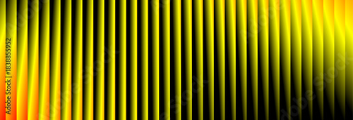 Vibrant Frequency Pattern black, Orange and Yellow Energy | Digital Soundwave Intense Spectral Display