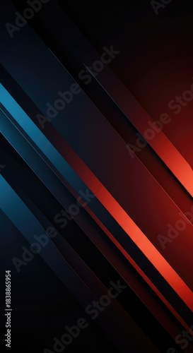 Dynamic abstract geometric forms creating intense visual pressure and energetic contrast in a modern digital background ,vibrant ,resistance ,design