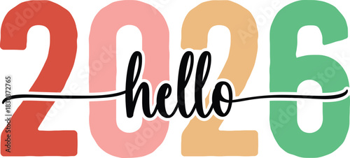 New Year Vector Design