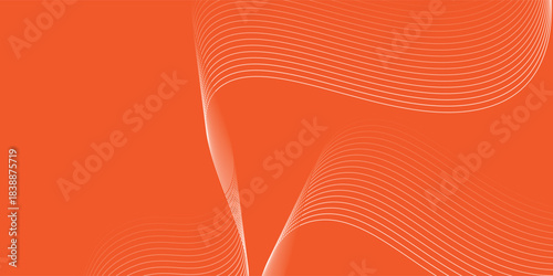 Abstract Background, using brick orange or dark red, gives a warm, stimulating and energetic feeling. vector background technology wave