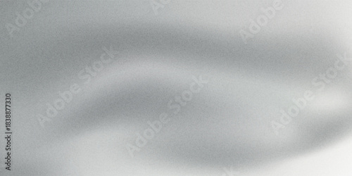 Black dark gray silver white wave abstract background for design. Light wave, wavy line. Ombre gradient. Noise rough grungy grain brushed metal metallic effect.eps10