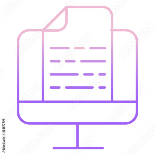 Outline Color Mail icon