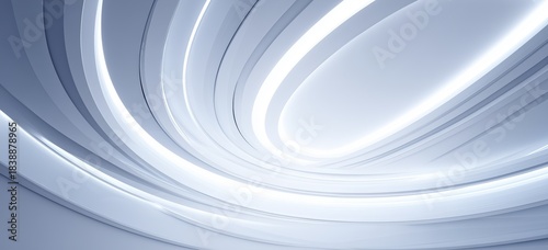 White oval with a grey background