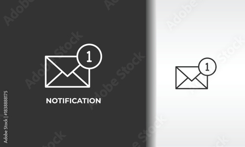 Notification Vector, Icon Or Logo Sign Isolated Symbol Illustration
