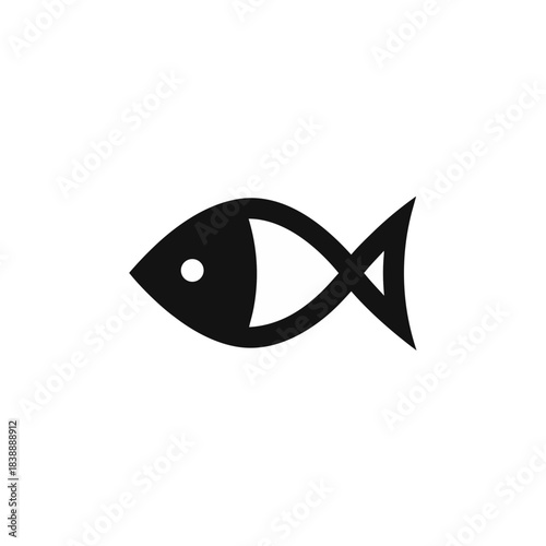 Fish Silhouette Vector Transparent Background