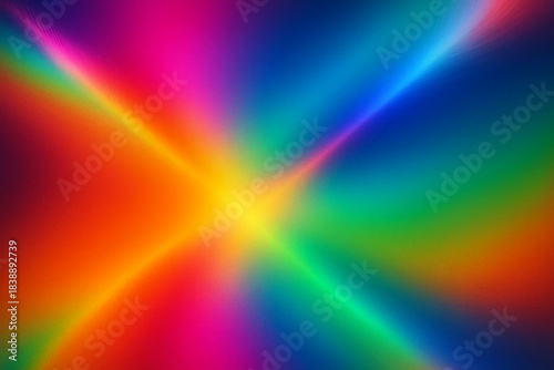 PrismFeather SplitGlow — Multicolor Splitlight Background