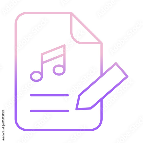 Outline Color Note edit icon