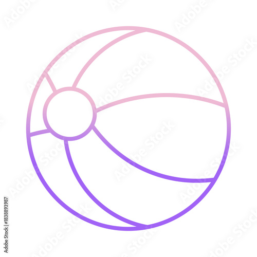 Outline Color Ball icon