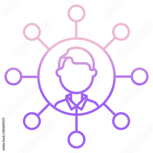 Outline Color Enterprise icon