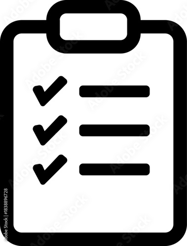 Clipboard Checklist Success Task List Icon