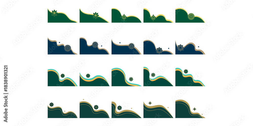 Obraz premium Islamic Corner with Ornament