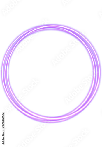 Abstract Multilayer Geometric Line Light PNG Effect on Transparent Background