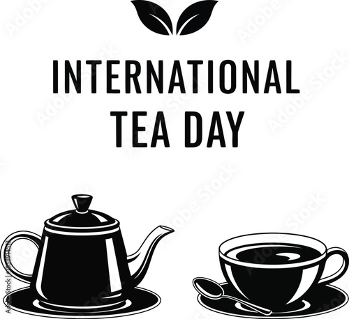 cup of tea with teapot, tea lover, international day of tea