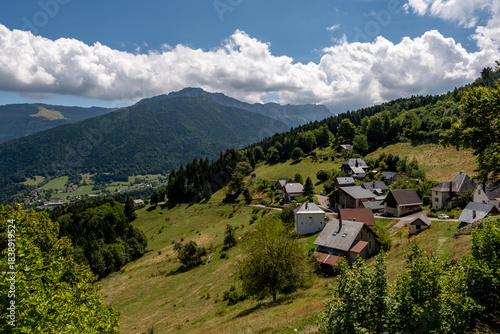 Hameau du château, Saint-Pierre d'Entremont (Isère, France)