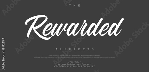 A bold, confident modern script with sharp curves and an energetic, polished feel.