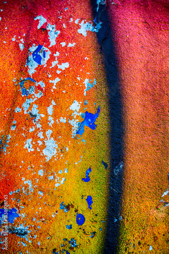 graffiti on the wall, old texture paint ,grunge background
