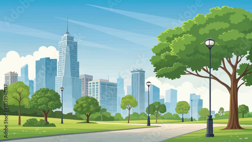 A Vivid Blue Sky Over a Clean Planet