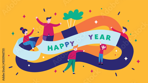 vector illustration of an abstract background cartoon illustration vector landscape summer design icon 