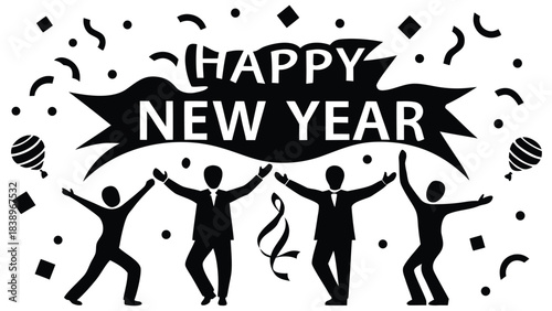 vector illustration of a dancing couple vector illustration people cartoon poster party card design