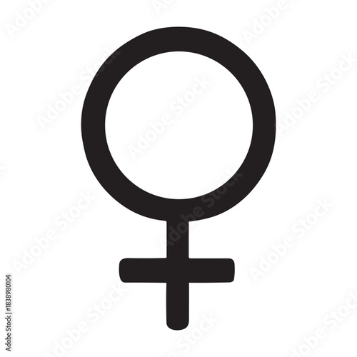 Female Symbol icon or logo isolated sign symbol vector illustration - high quality black style vector icons