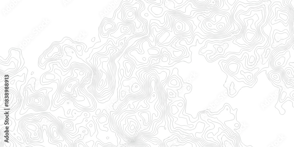 Naklejka premium Abstract pattern with lines seamless pattern and topography map and counter map. abstract sea map and mountain map area space geometric line technology topo landscape grid map texture. 