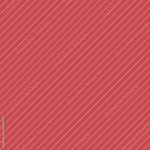 Pastel pink diagonal stripe seamless pattern over a brick red background, perfect for branding, packaging, stationery, textiles, and contemporary geometric design uses.