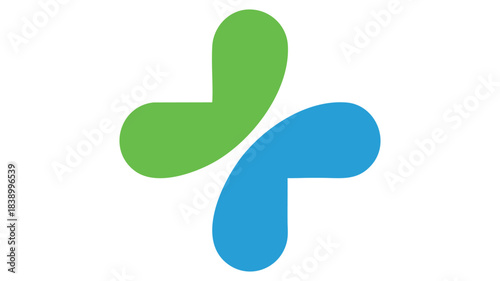 Abstract health medical cross symbol Vector