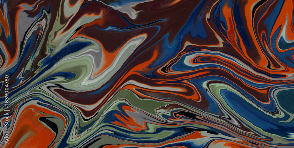 Obraz premium Dynamic Abstract Delight with a Multitude of Colors and Patterns