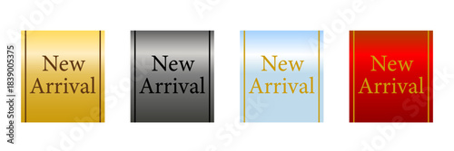 明度差を活かした4色フラッグの New Arrival カラーバリエーションセット