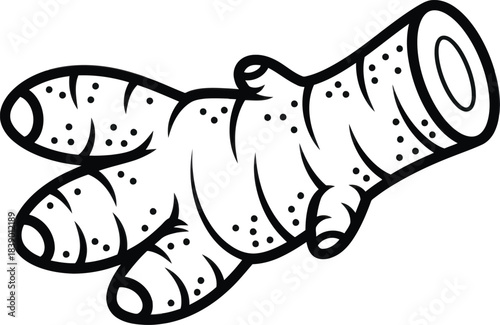 Zombie Hand Severed Horror Illustration Vector