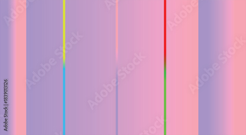 looking at a purely abstract “stripe” composition that relies on four basic visual ingredients—line, color, repetition and gradient—to create depth, rhythm and mood.