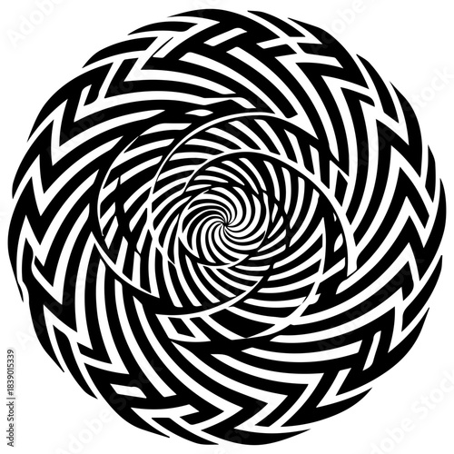 Abstract black silhouette shape representing a concept of balance and contemplation isolated on transparent background silhouette