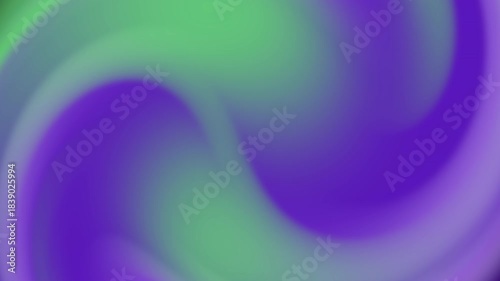 Swirling abstract background in purple and green tones. Suitable for digital designs, wallpapers, and artistic projects needing a vibrant color palette.