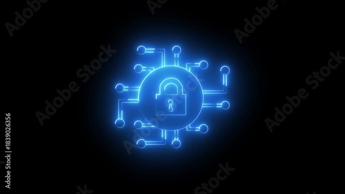 Wallpaper Mural Neon Tech Icon Animation, Glowing Neon Technology Animation, Futuristic Neon Digital Icon Animation, Cyber Neon Line Art Animation, Luminous Neon Tech Symbol Animation, Neon Glowing Interface Animatio Torontodigital.ca