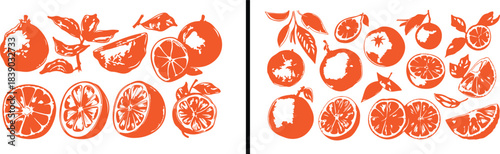 Fruit vector illustration, citrus orange design, organic fruit artwork, healthy food vector, natural orange pattern, vegan fruit graphic, tropical citrus art, minimal fruit symbol, fresh garden illust